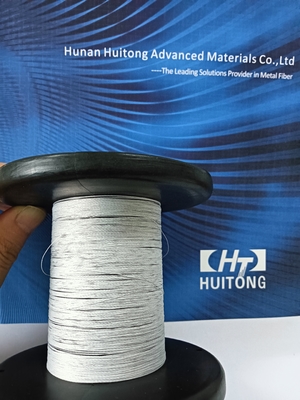 45um Stainless Steel Monofilament Micro Composite Wire With Polyester