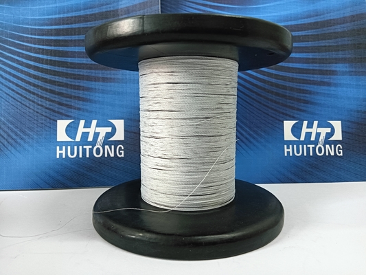 45um Stainless Steel Monofilament Micro Composite Wire With Polyester