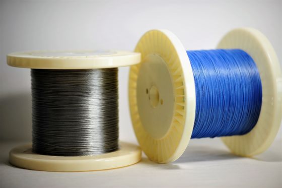 Abrasion conductrice bleue de fil de l'acier inoxydable 304 résistante